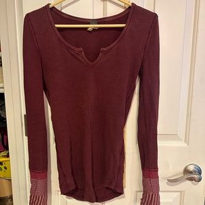 Free People Thermal - red, s